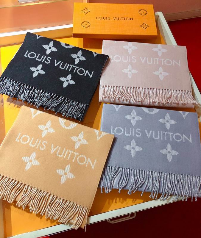 LV scarf 34X186cm 100%羊毛 E47